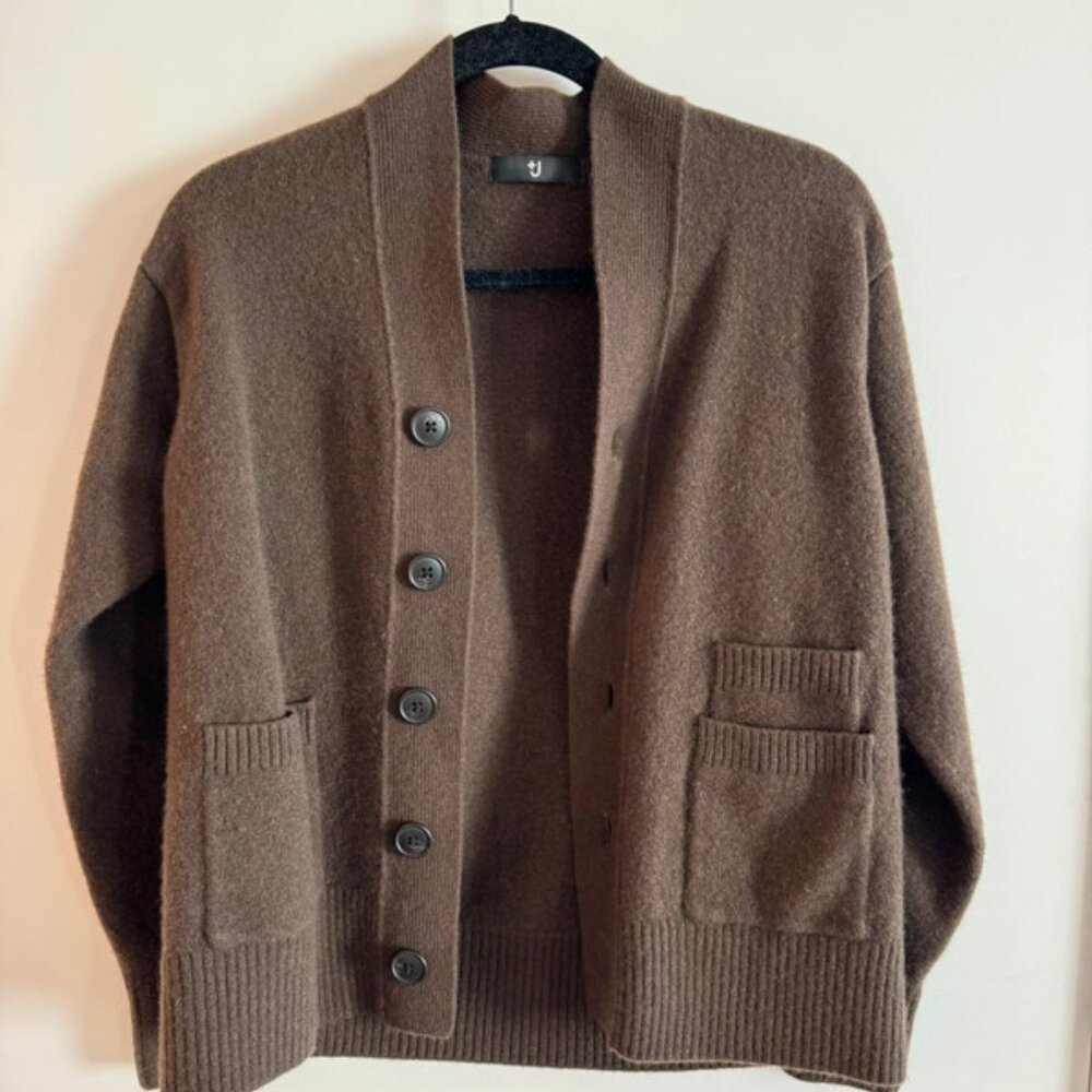 Brown wool sweater